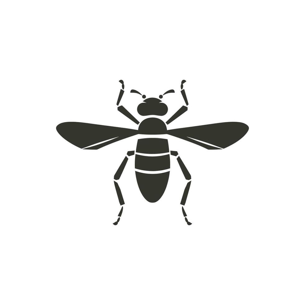 Cricket Insect Icon on White Background - Simple Vector Illustration