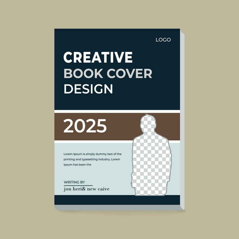 Premium EPS Corporate business book cover design template vector