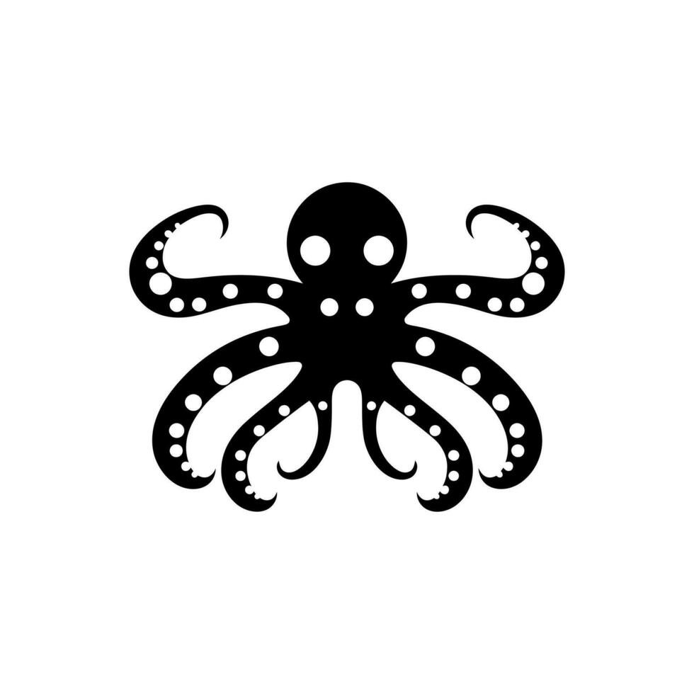 Ringed octopus Icon on White Background - Simple Vector Illustration