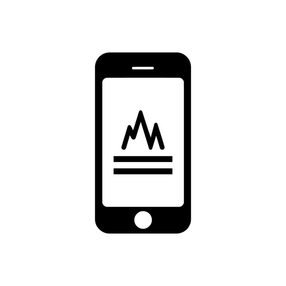 Health app icon on white background vector