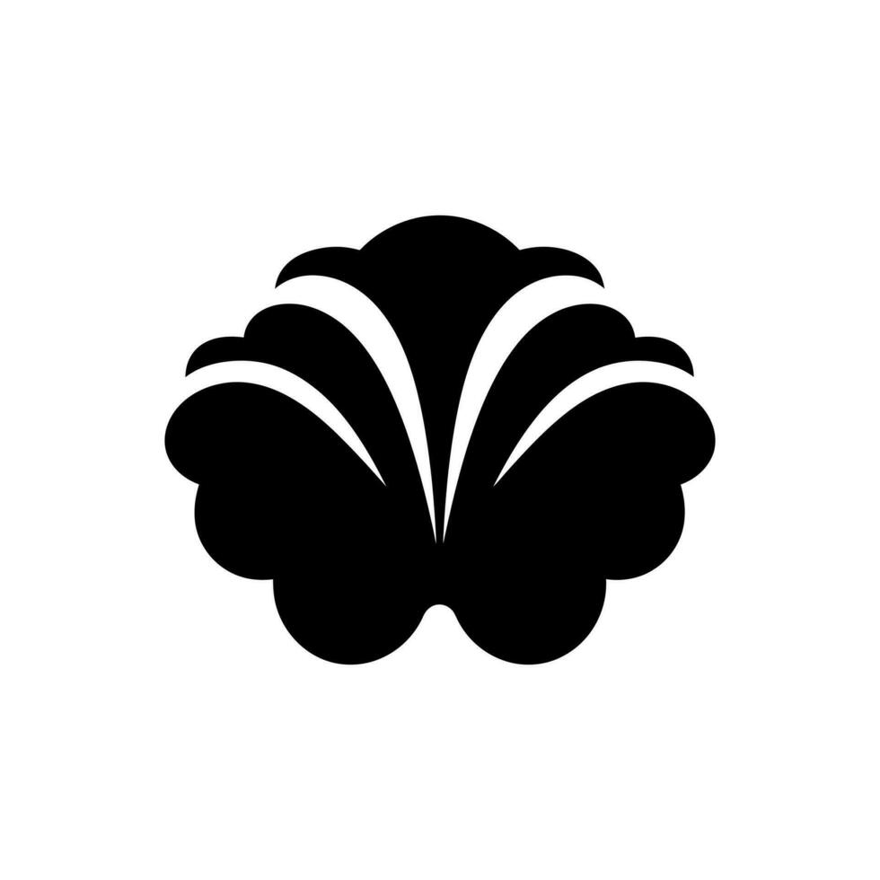 Giant clam Icon on White Background - Simple Vector Illustration