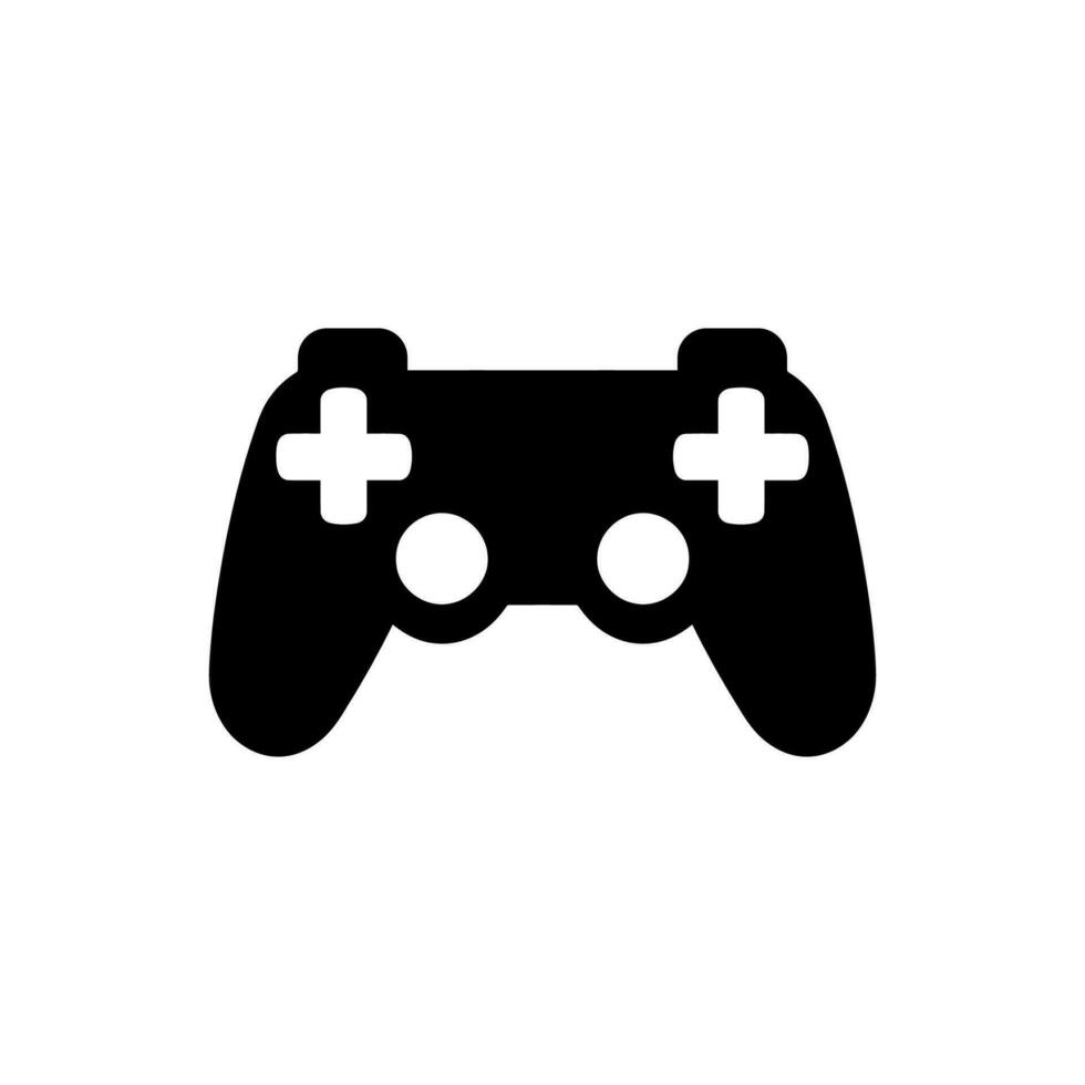 E-sports Icon on White Background - Simple Vector Illustration