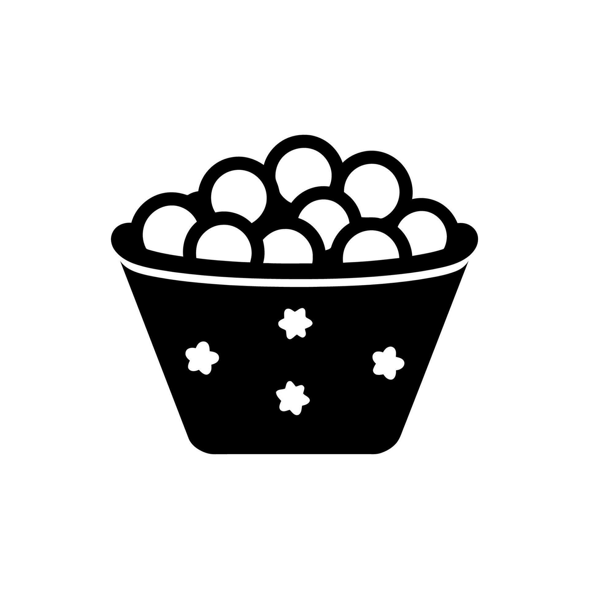Cracker Jack Icon on White Background Simple Vector Illustration