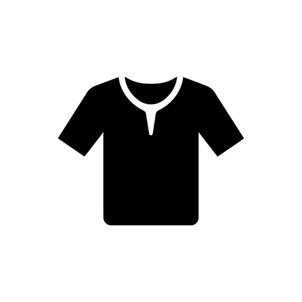 Sports Jersey Icon on White Background - Simple Vector Illustration