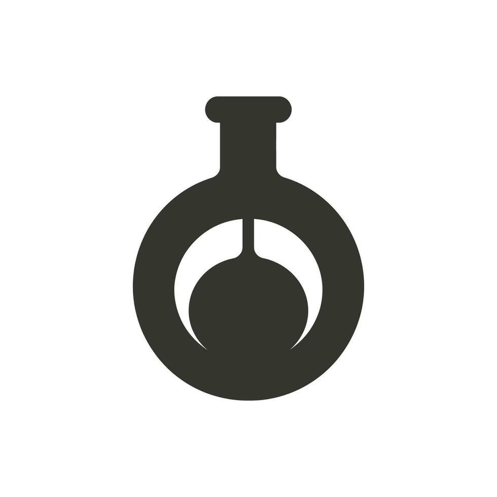 Vinegar Icon on White Background - Simple Vector Illustration