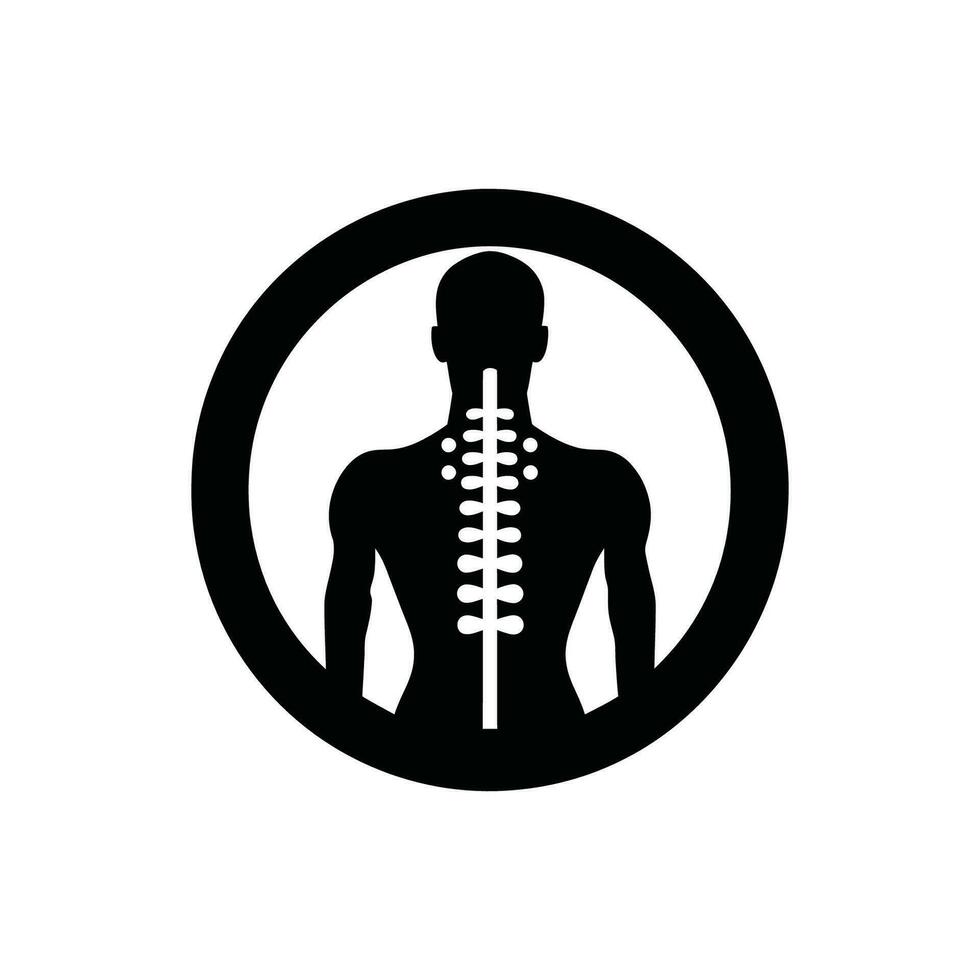 Diagnostic Radiology Icon on White Background - Simple Vector Illustration