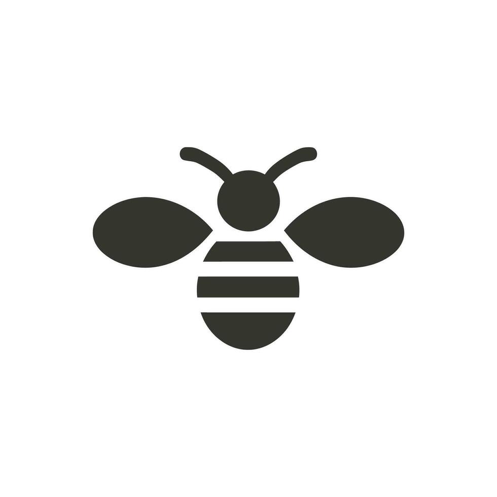 Honey Icon on White Background - Simple Vector Illustration