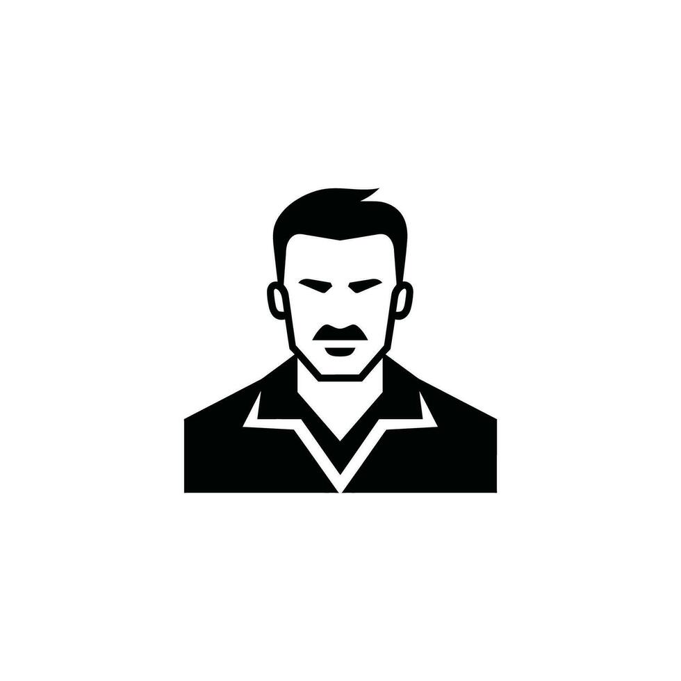 Sports Coach Icon on White Background - Simple Vector Illustration