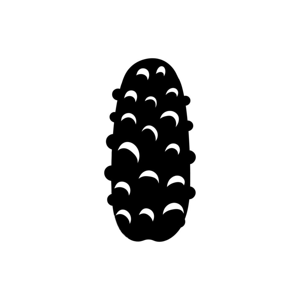 Sea cucumber Icon on White Background - Simple Vector Illustration