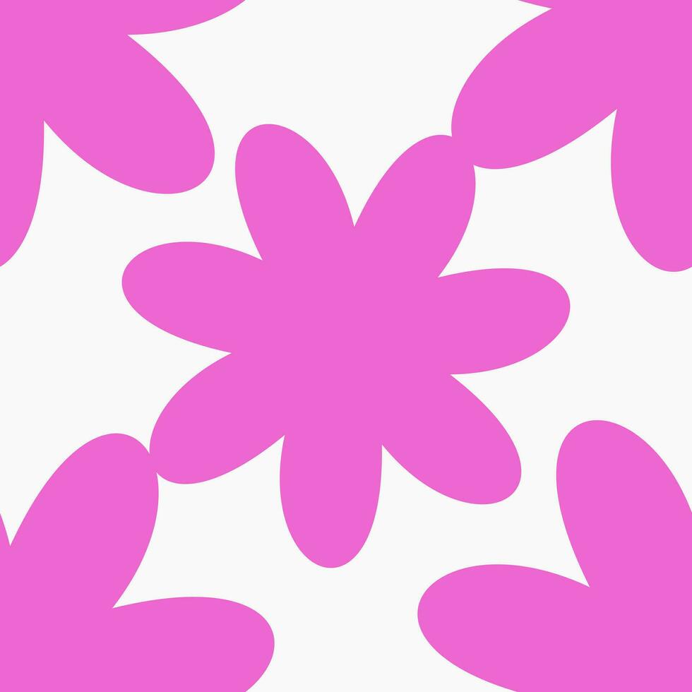 pink and white flower background vector