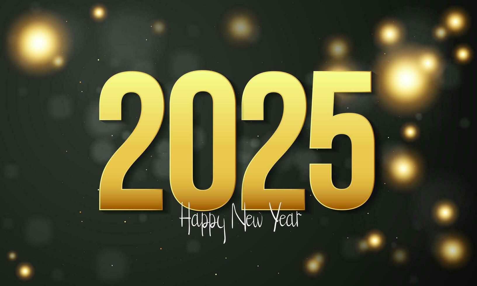 2025 Happy New Year Background Design. 34782462 Vector Art at Vecteezy