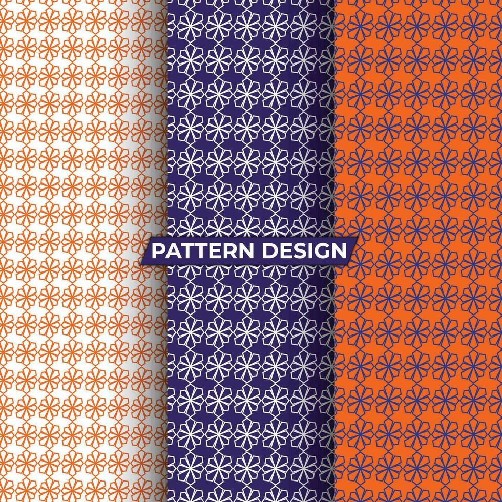 Abstract organic pattern design background Pattern design vector