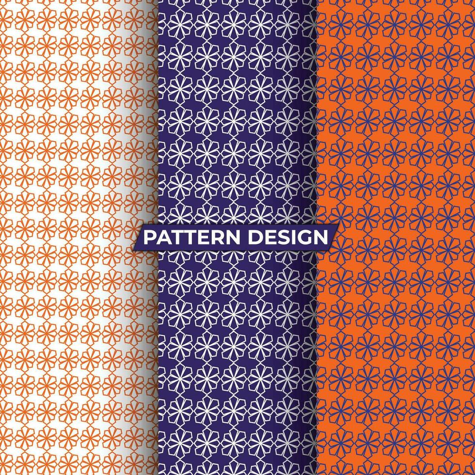 Abstract organic pattern design background Pattern design vector