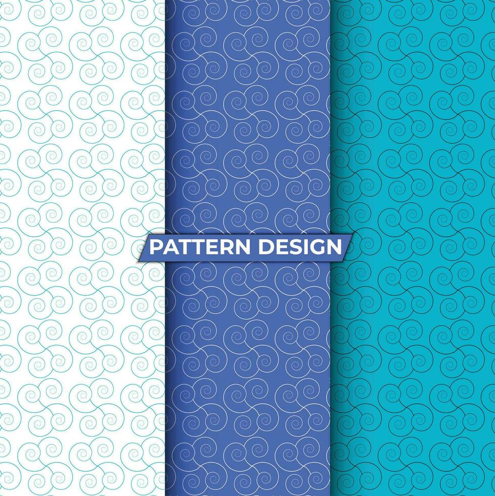 Abstract organic pattern design background Pattern design vector