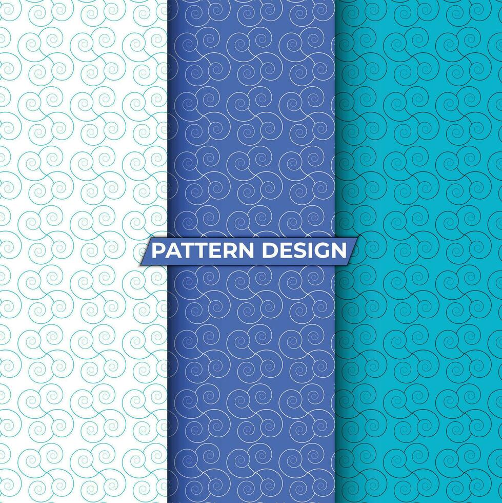 Abstract organic pattern design background Pattern design vector