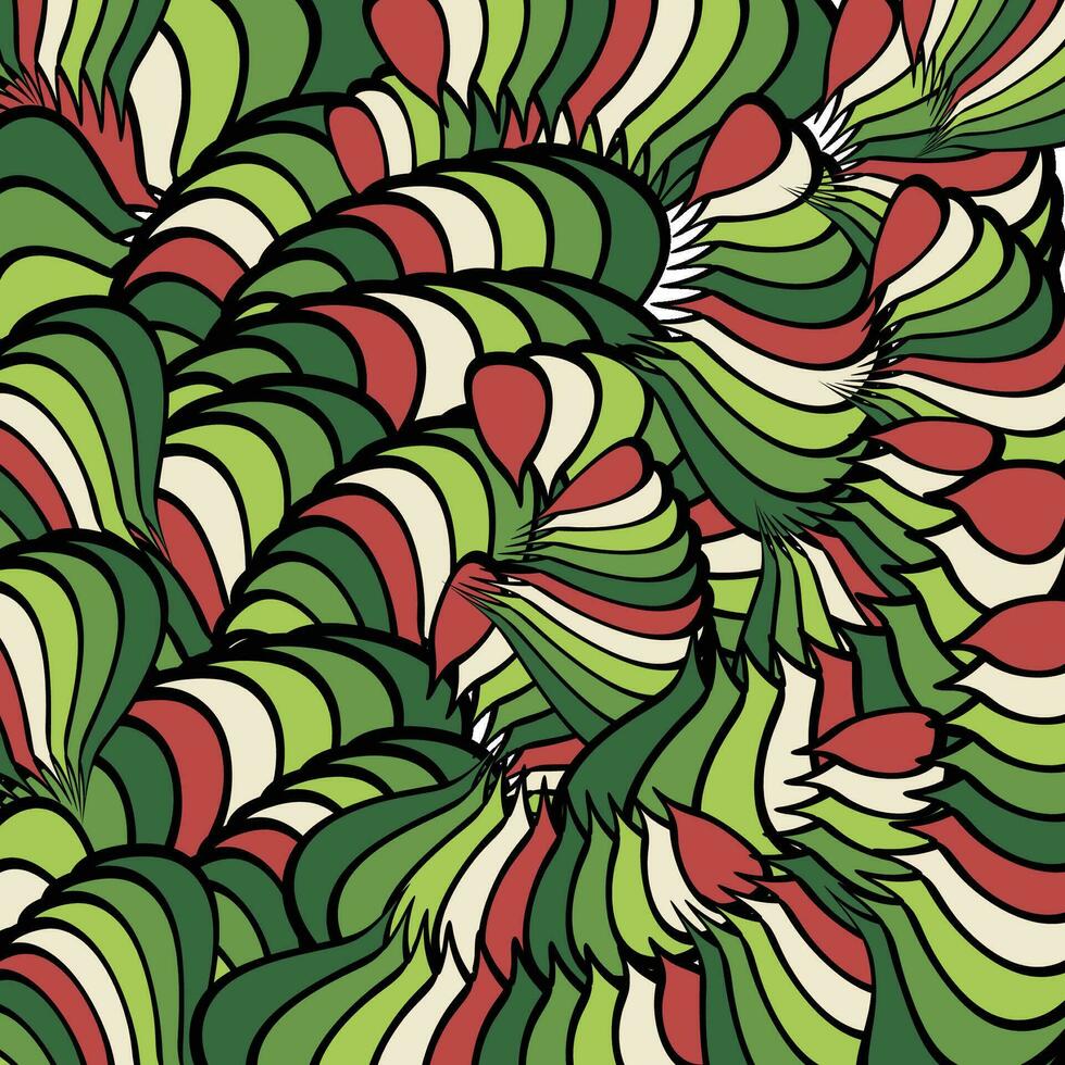 vector Merry Christmas Abstract Background Flat Design