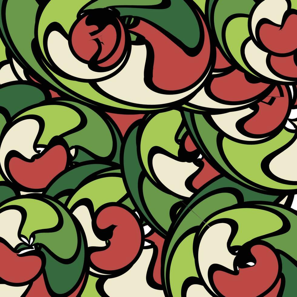 vector Merry Christmas Abstract Background Flat Design