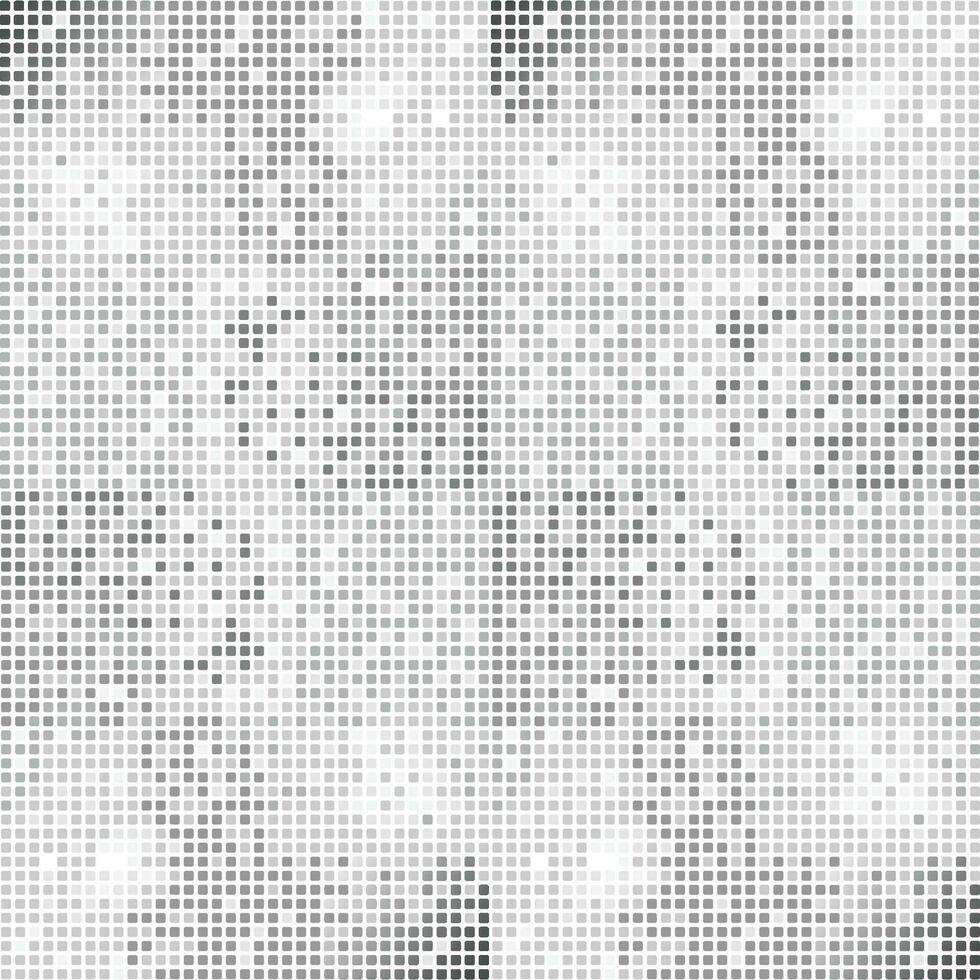 Vector chaotic squares mosaic halftone pattern background