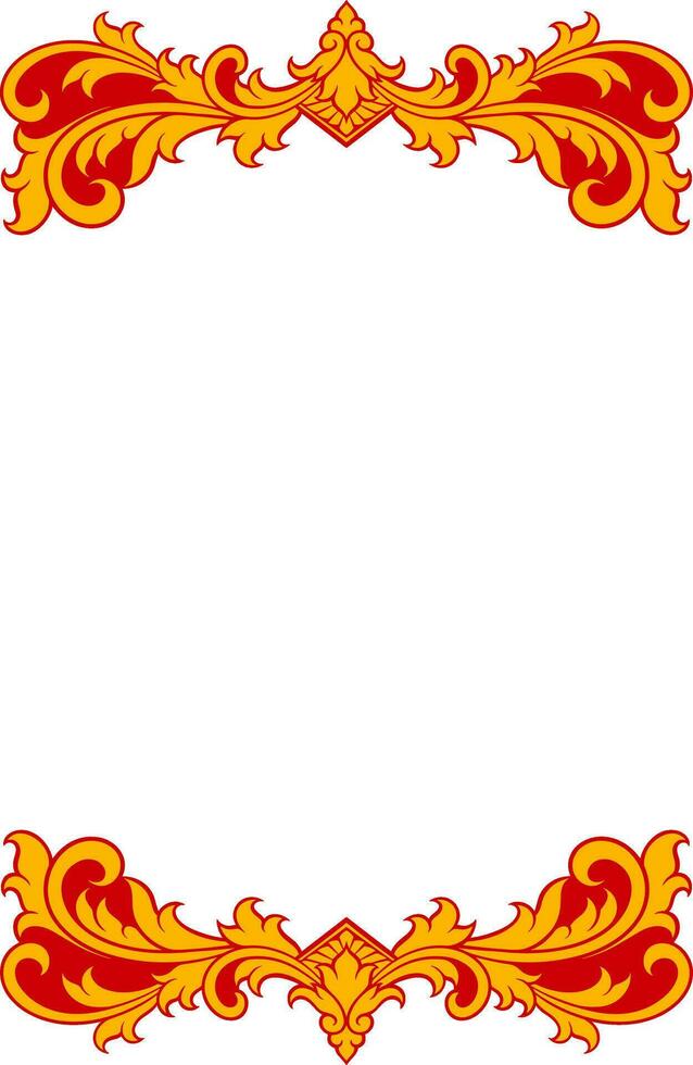 Classic ornament frame. vector illustration