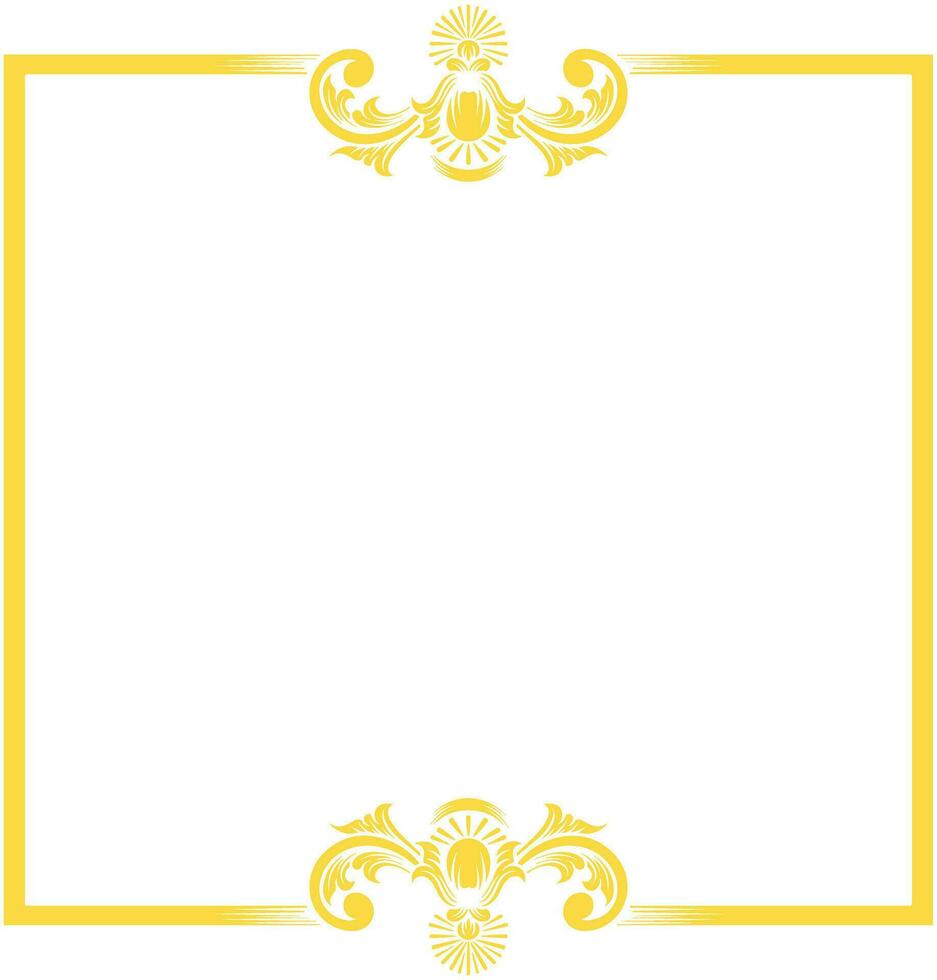 Classic ornament frame. vector illustration