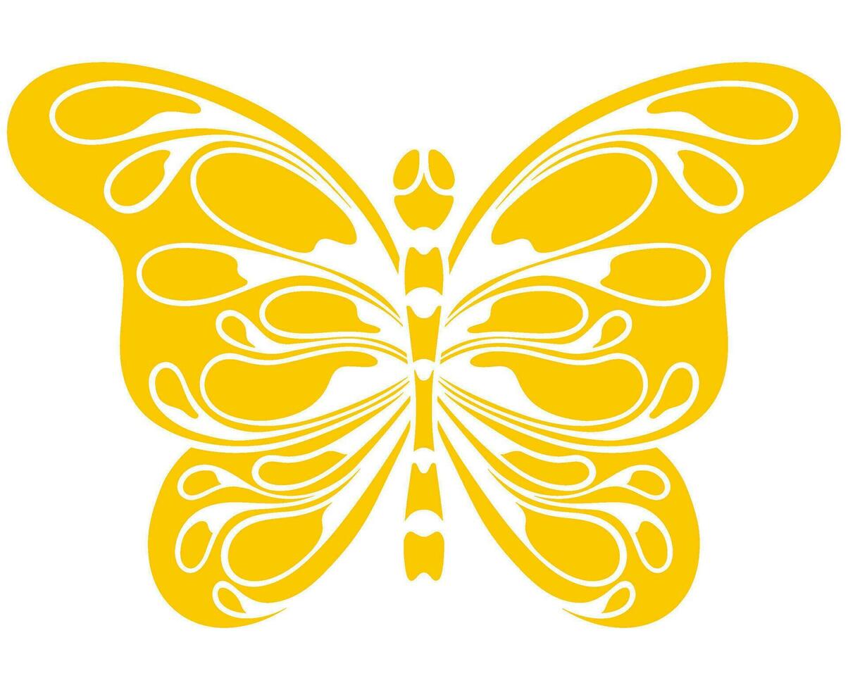 Beautiful butterfly. vector illustration