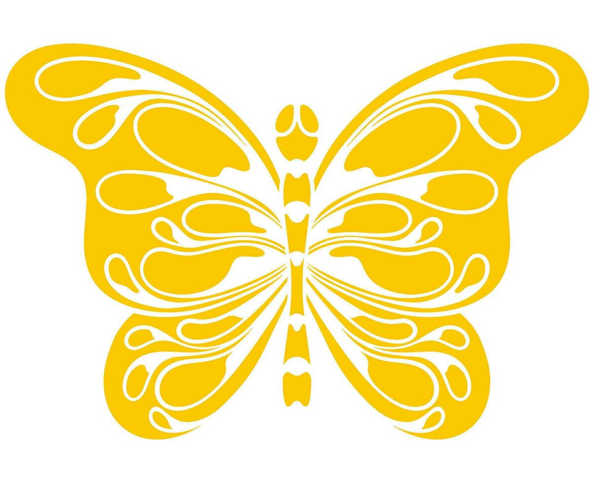 Beautiful butterfly. vector illustration