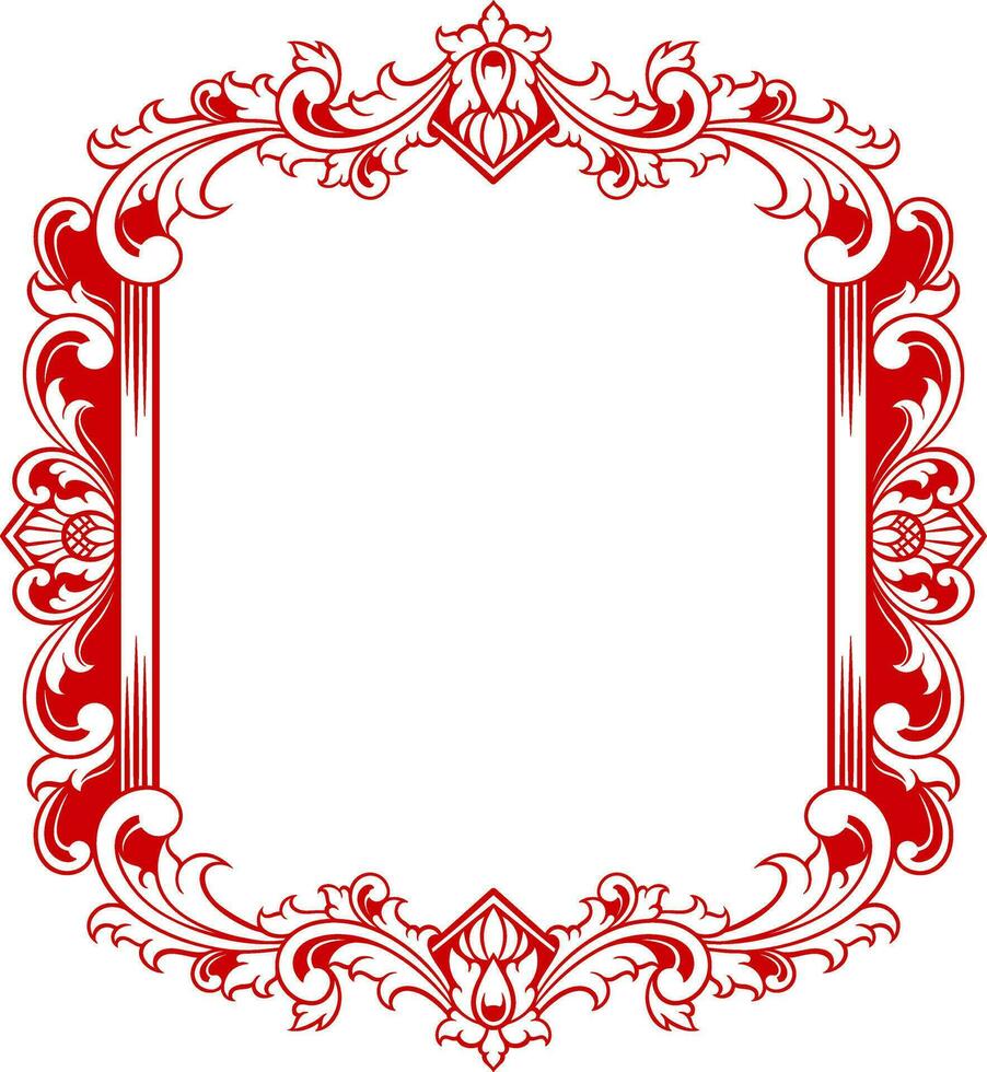 Classic ornament frame. vector illustration