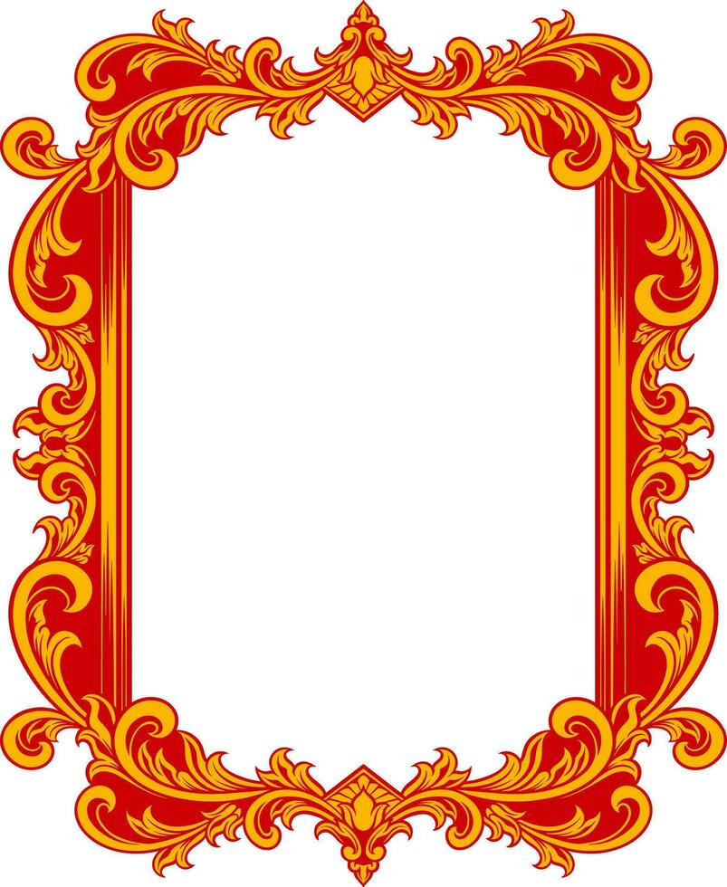 Classic ornament frame. vector illustration