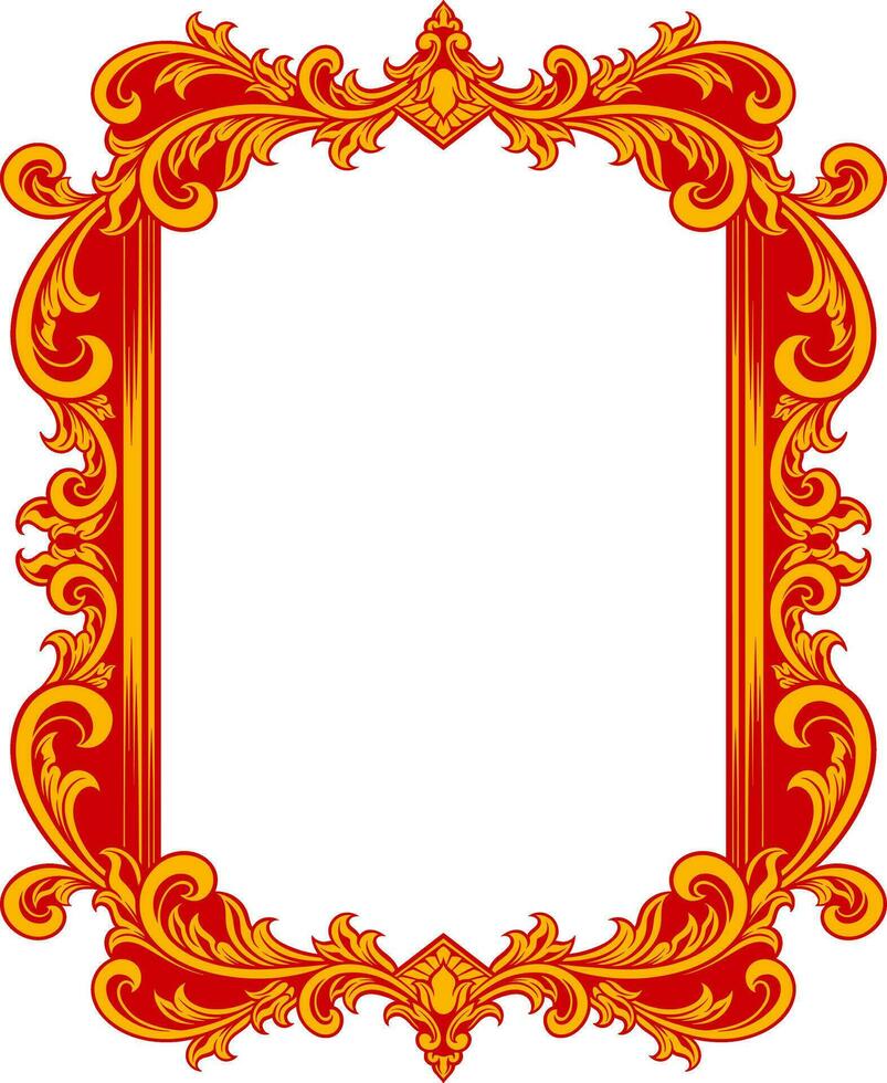 Classic ornament frame. vector illustration