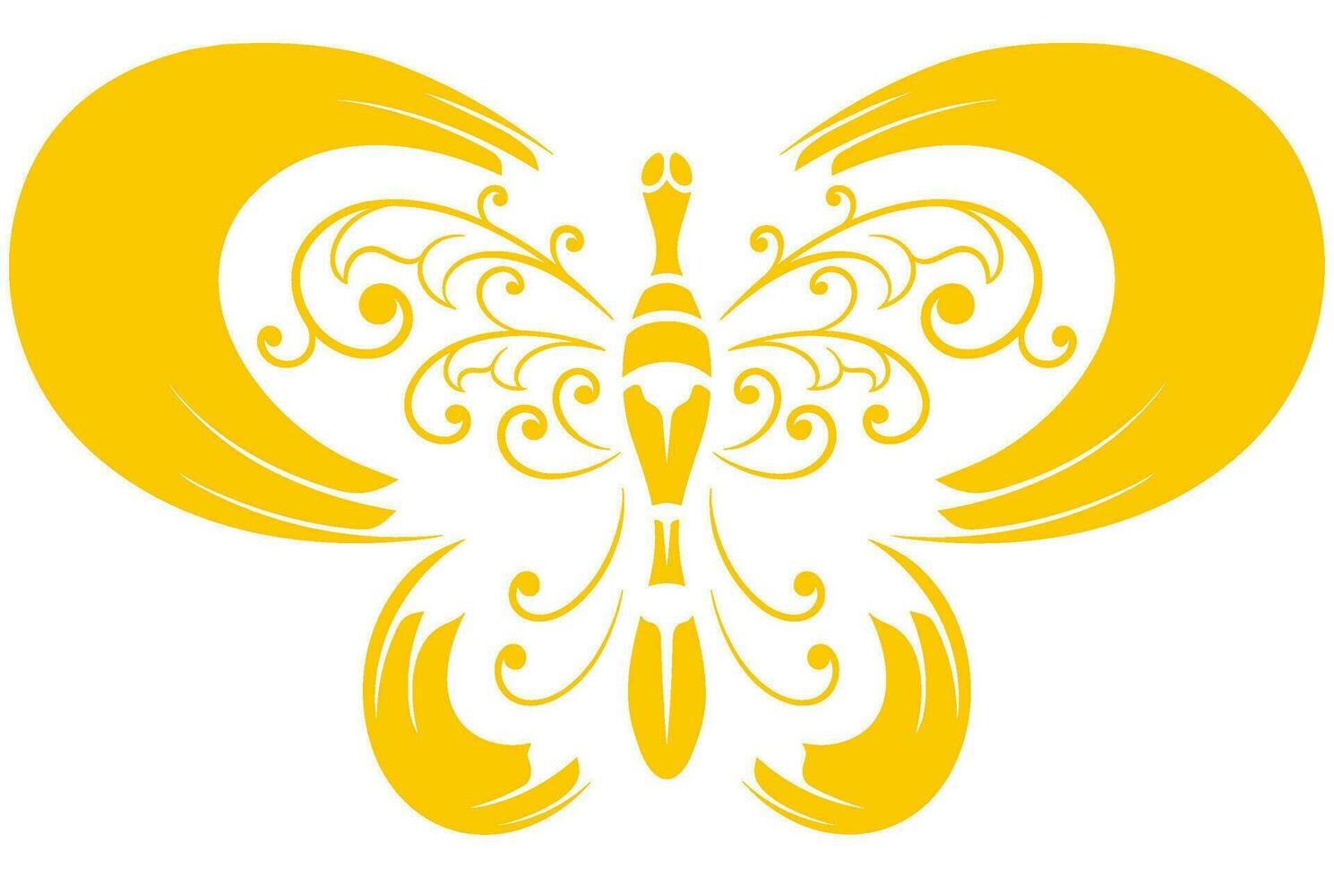 Beautiful butterfly. vector illustration
