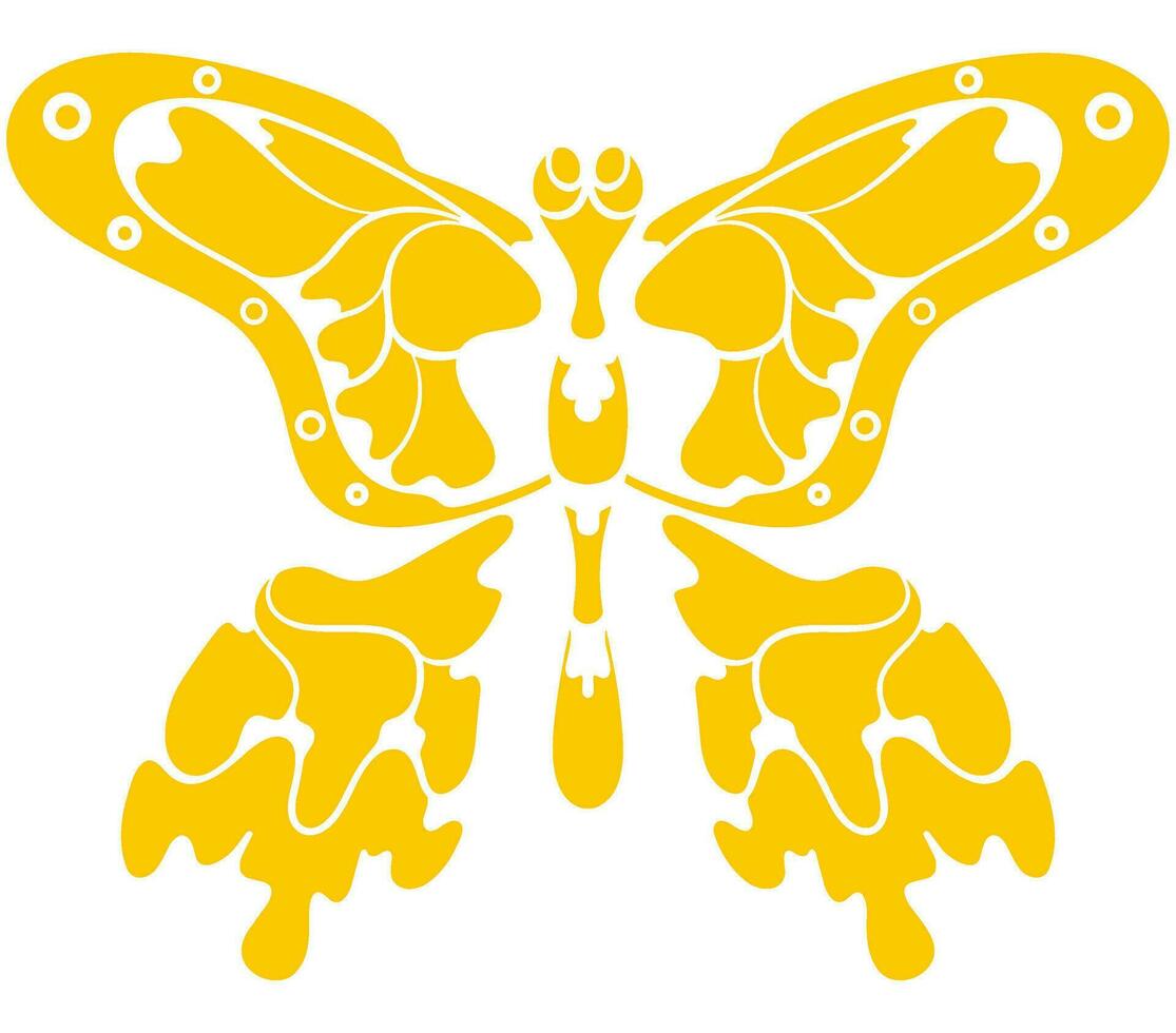 Beautiful butterfly. vector illustration