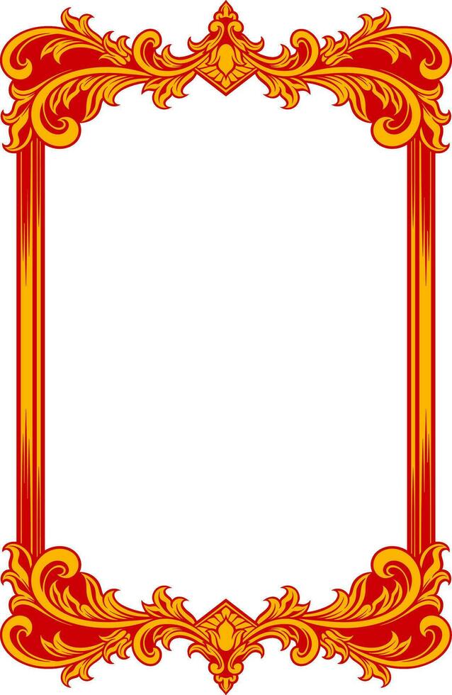 Classic ornament frame. vector illustration