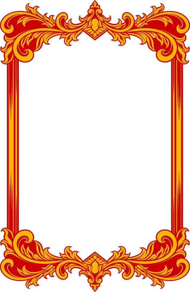 Classic ornament frame. vector illustration