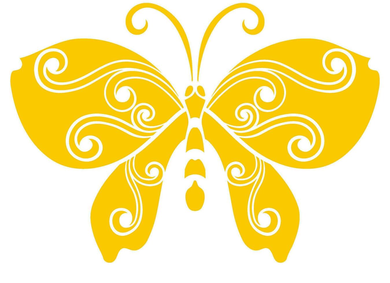Beautiful butterfly. vector illustration