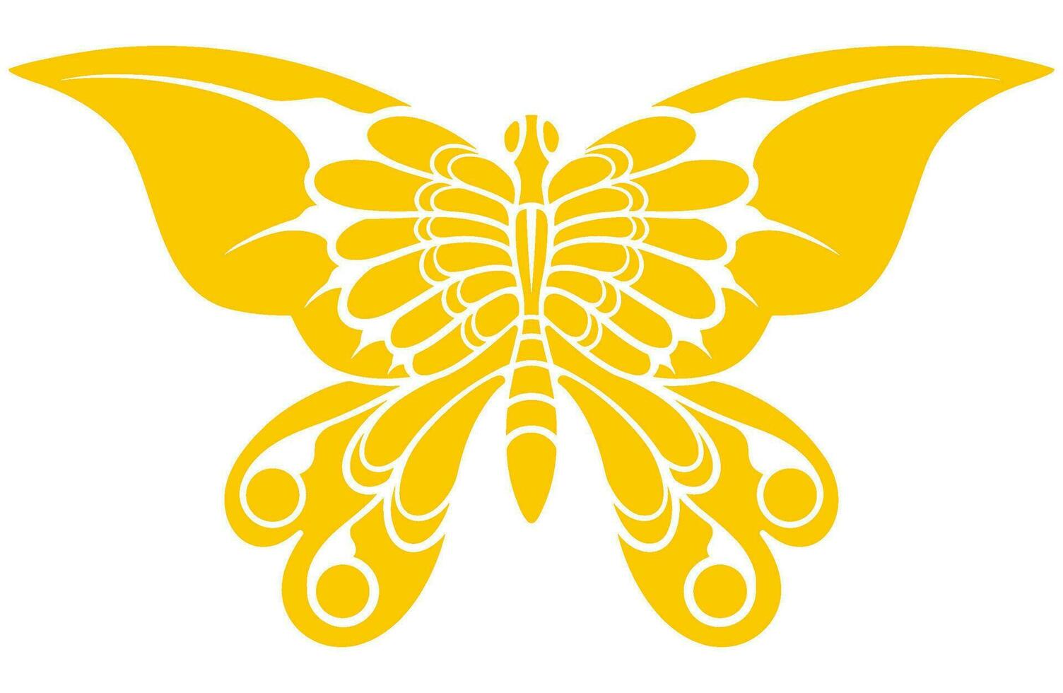 Beautiful butterfly. vector illustration