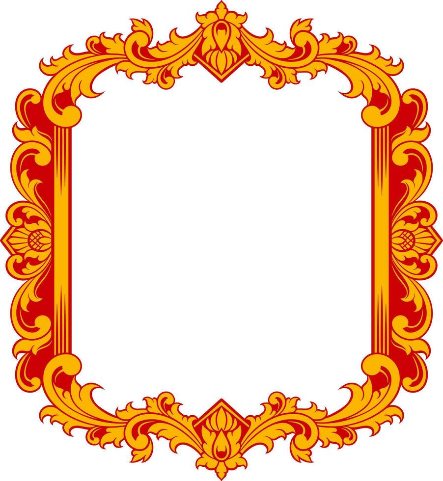 Classic ornament frame. vector illustration