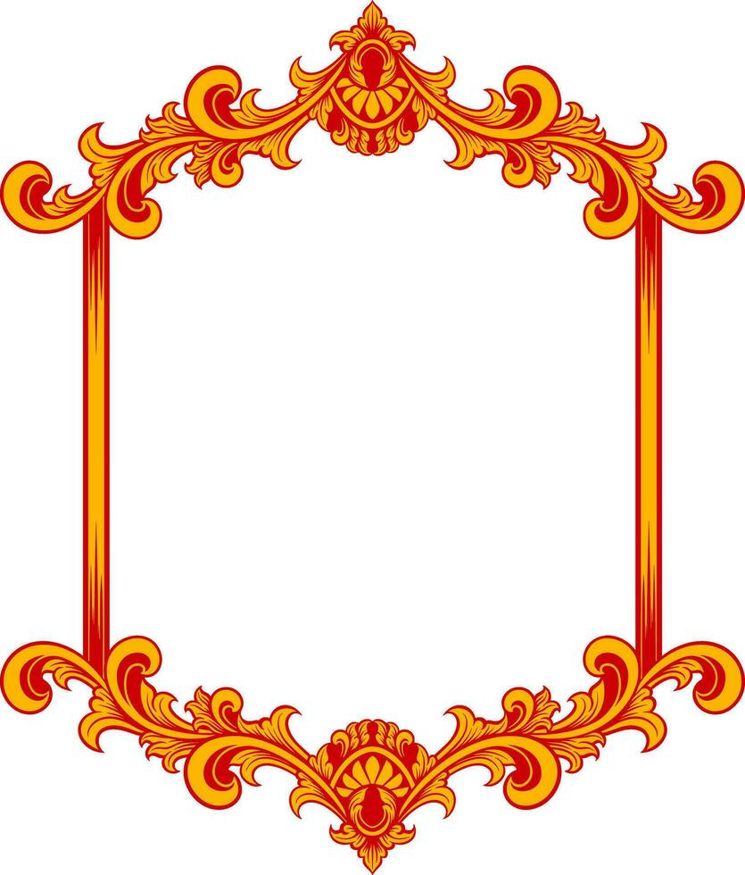 Classic ornament frame. vector illustration