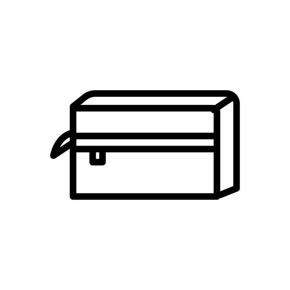 handbag icon line style vector