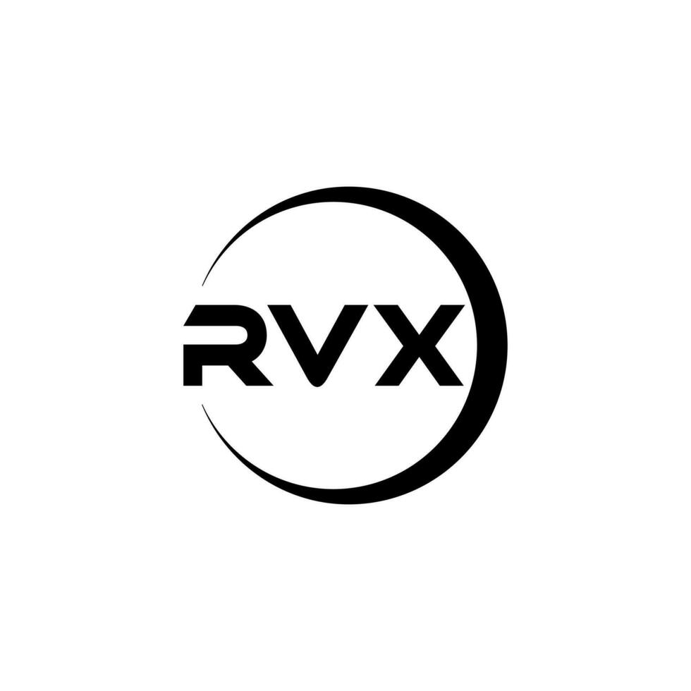 rvx letra logo diseño, inspiración para un único identidad. moderno elegancia y creativo diseño. filigrana tu éxito con el sorprendentes esta logo. vector