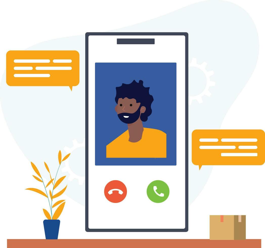 Online Customer Service and Support vector