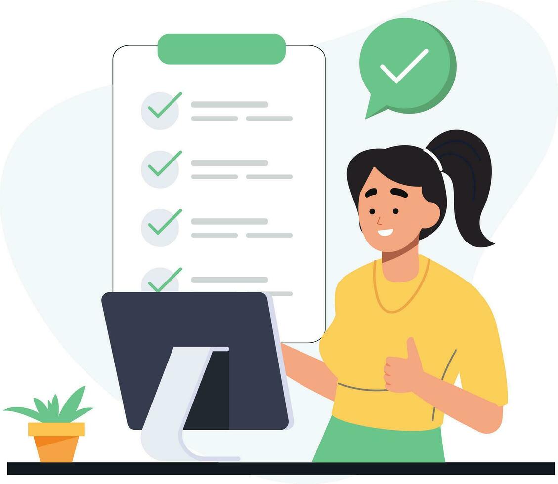 Renting house online vector