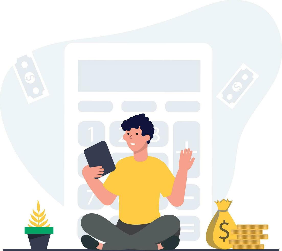 Banking and Financial Activities vector
