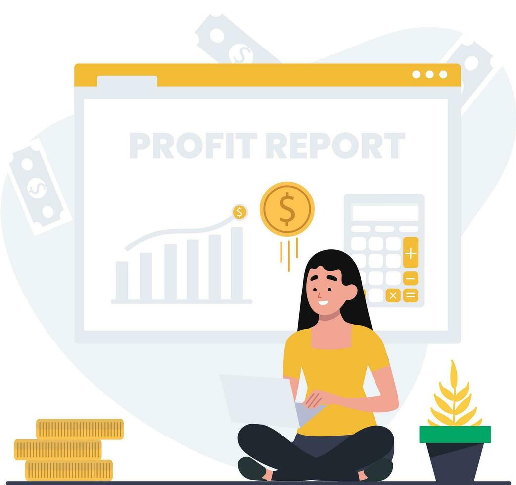 Banking and Financial Activities vector