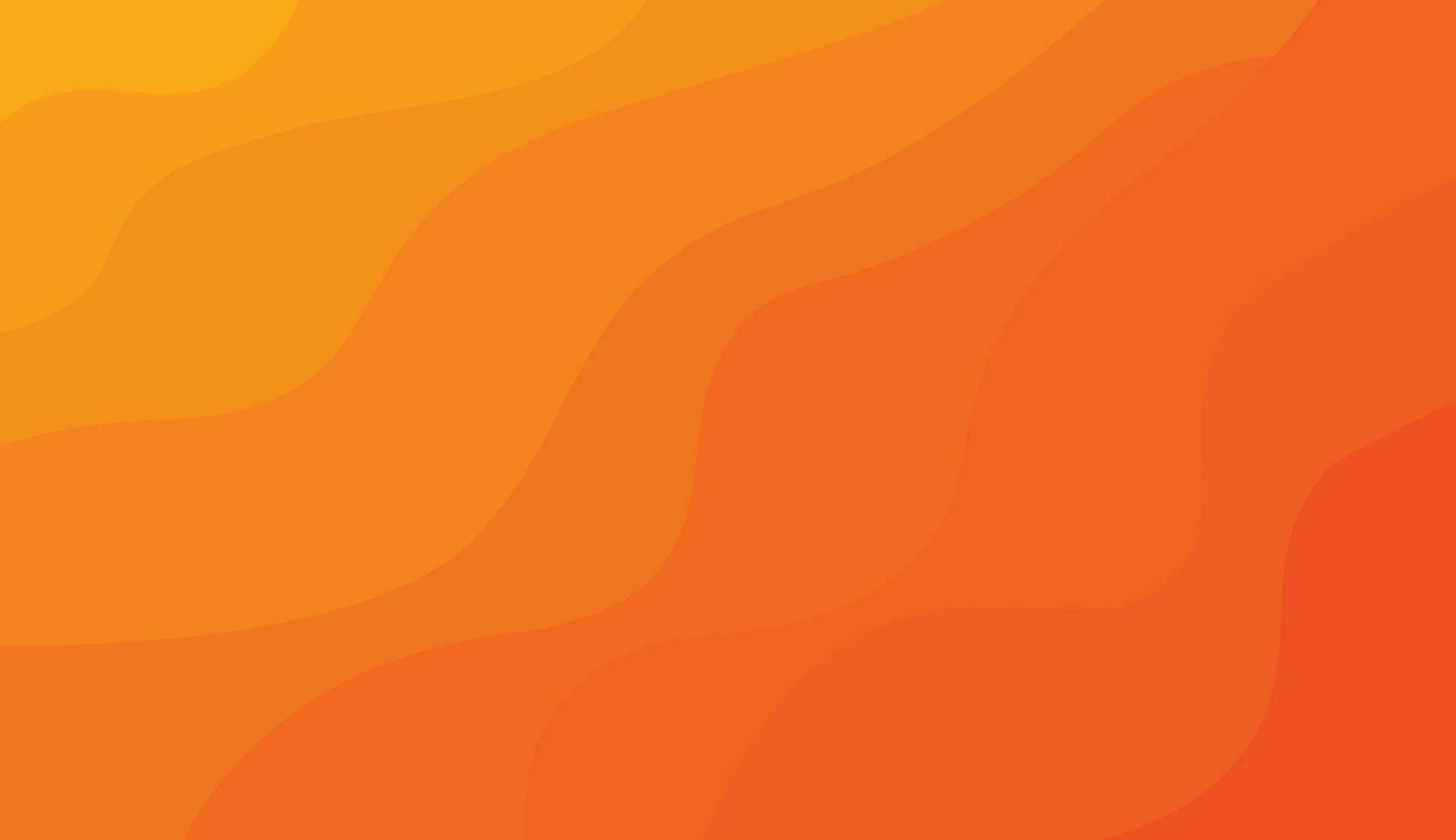 Orange abstract background, vector illustration.