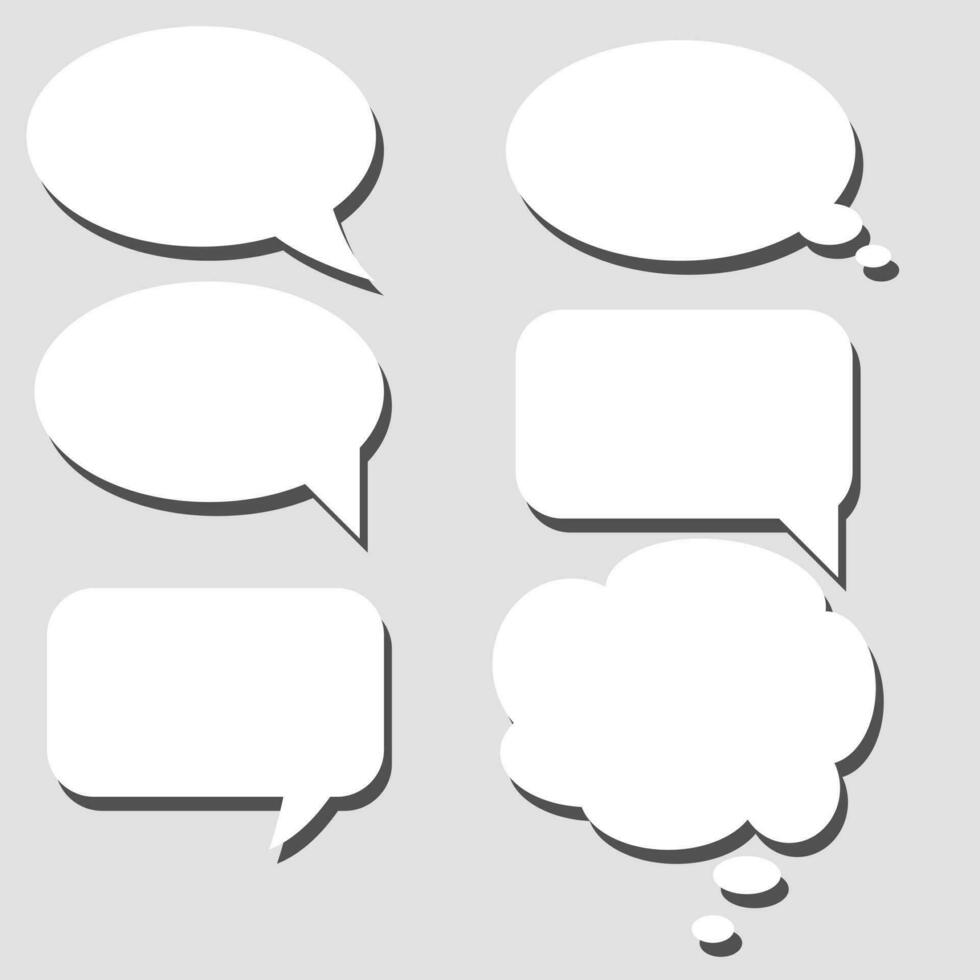 Illustration of spaces for text input. vector