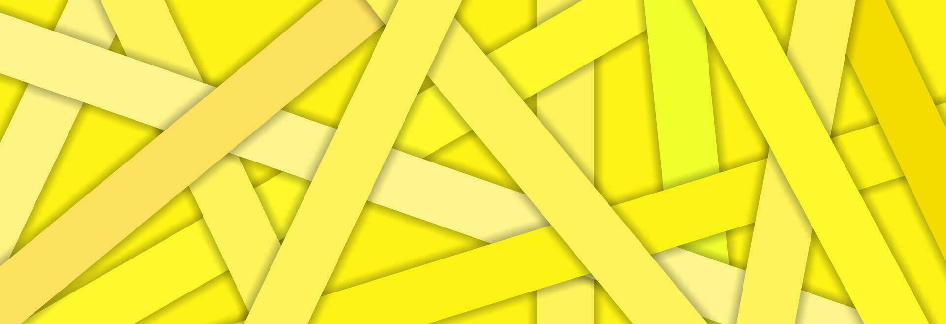 Yellow Abstract Background Vector Illustration.