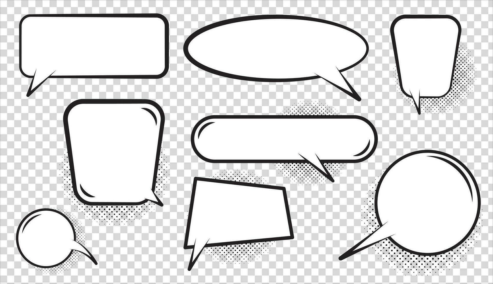 Illustration of spaces for text input. vector