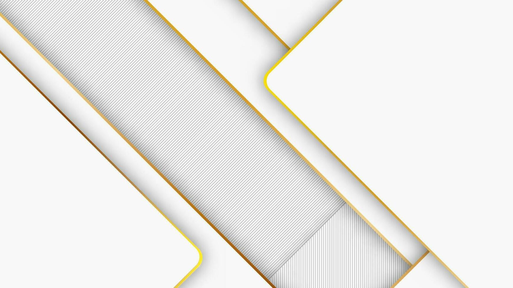 mínimo prima gráfico fondo, resumen blanco forma fondo de pantalla, negocio decoración elegante gráfico vector