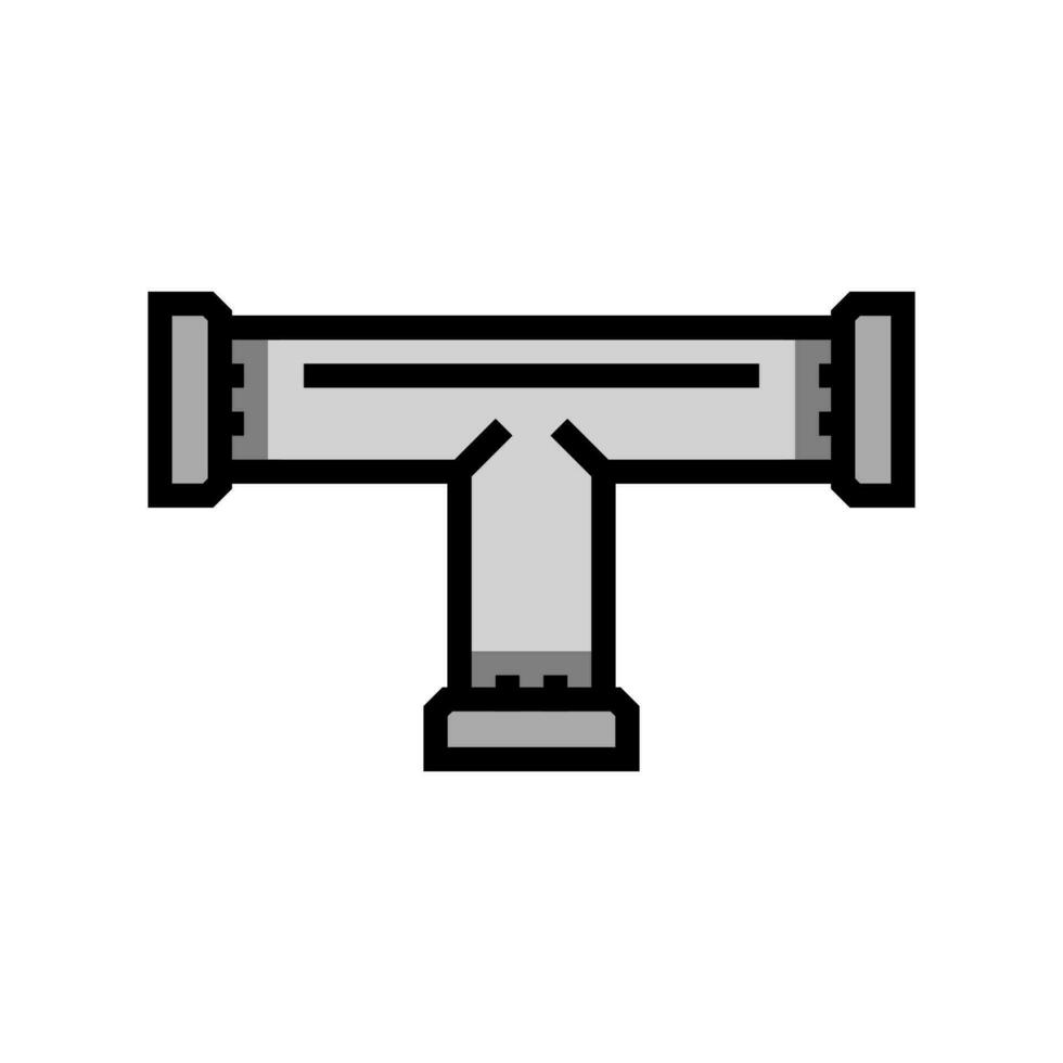 equipment pipeline color icon vector illustration