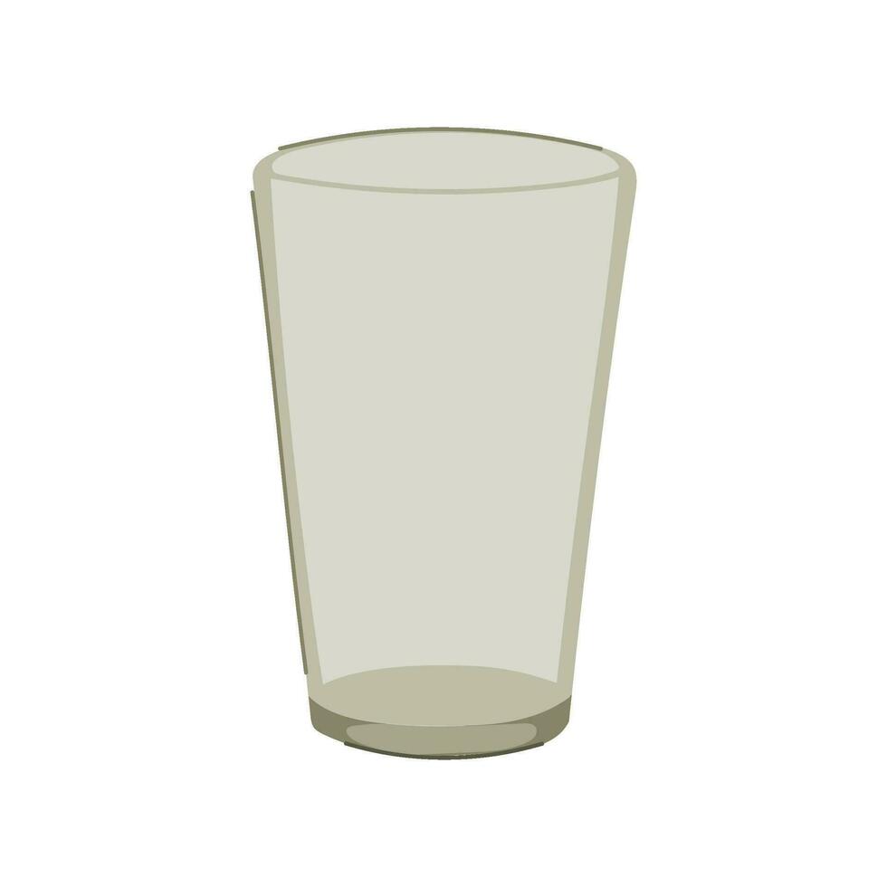 drink glass cup cartoon vector illustration